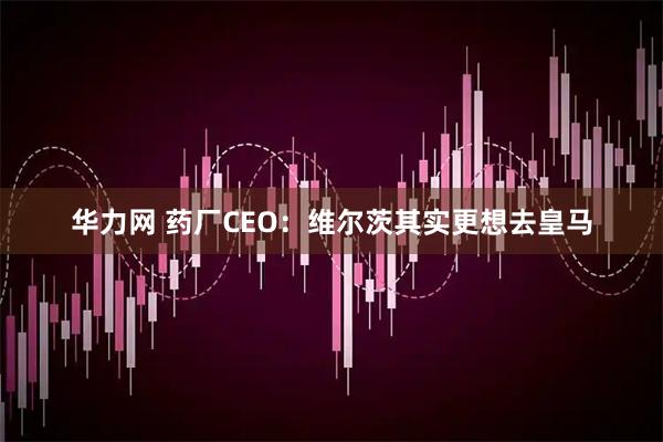 华力网 药厂CEO：维尔茨其实更想去皇马