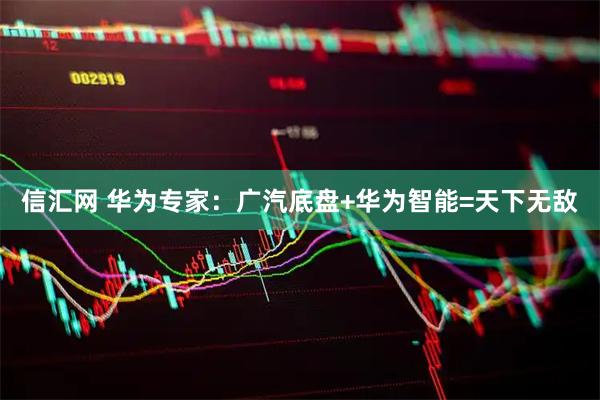 信汇网 华为专家：广汽底盘+华为智能=天下无敌