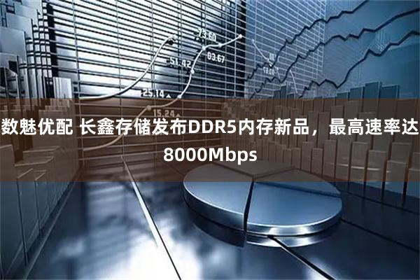 数魅优配 长鑫存储发布DDR5内存新品，最高速率达8000Mbps